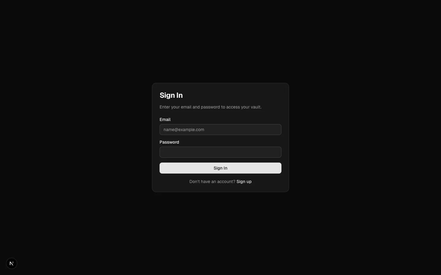 Overview Activity Feed